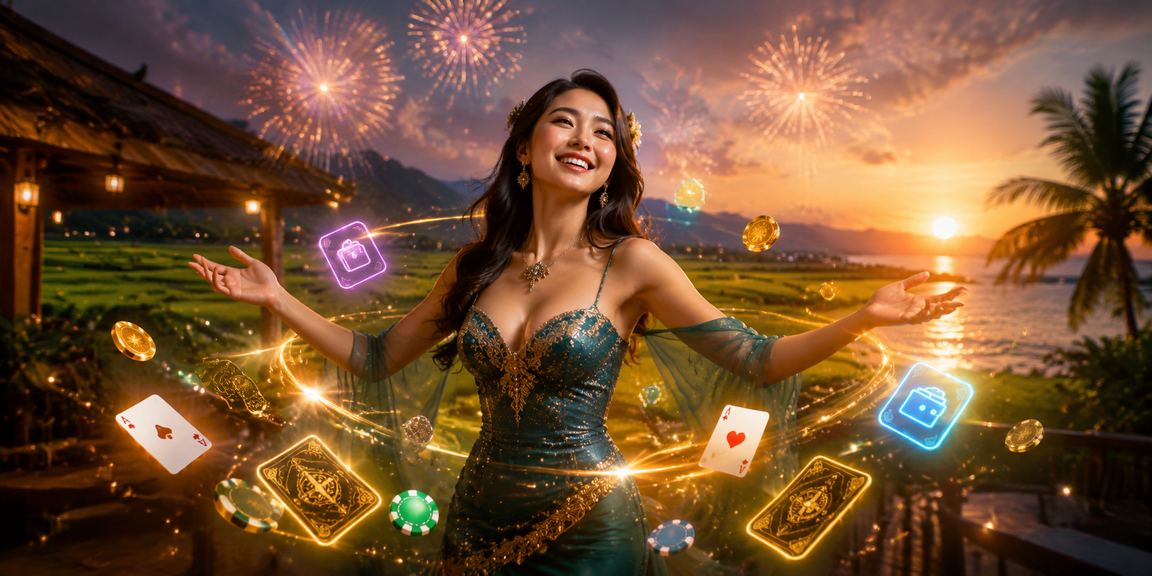 A Malay-style entertainment atmosphere in Kedah featuring an akmal2u online platform user