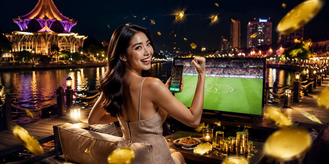 A real-time casino entertainment experience in Kuching, paired with akmal2u live match streaming