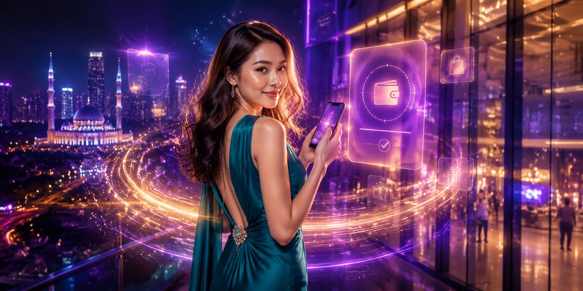 A Malay-styled casino gaming atmosphere in Selangor featuring a gleaming roulette table