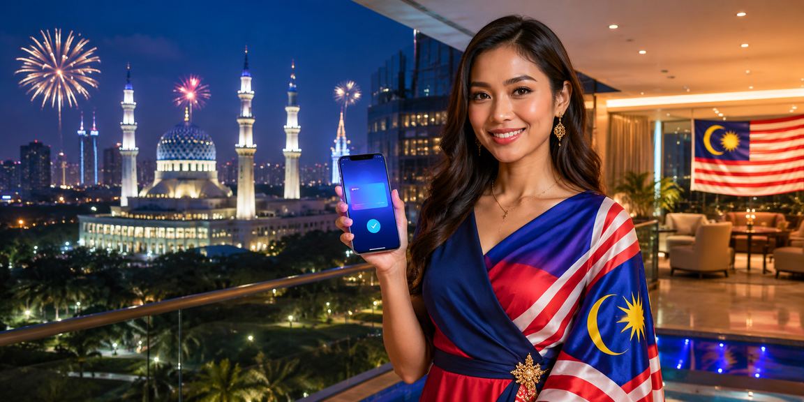A player from Selangor using a smartphone to access akmal2u online sports